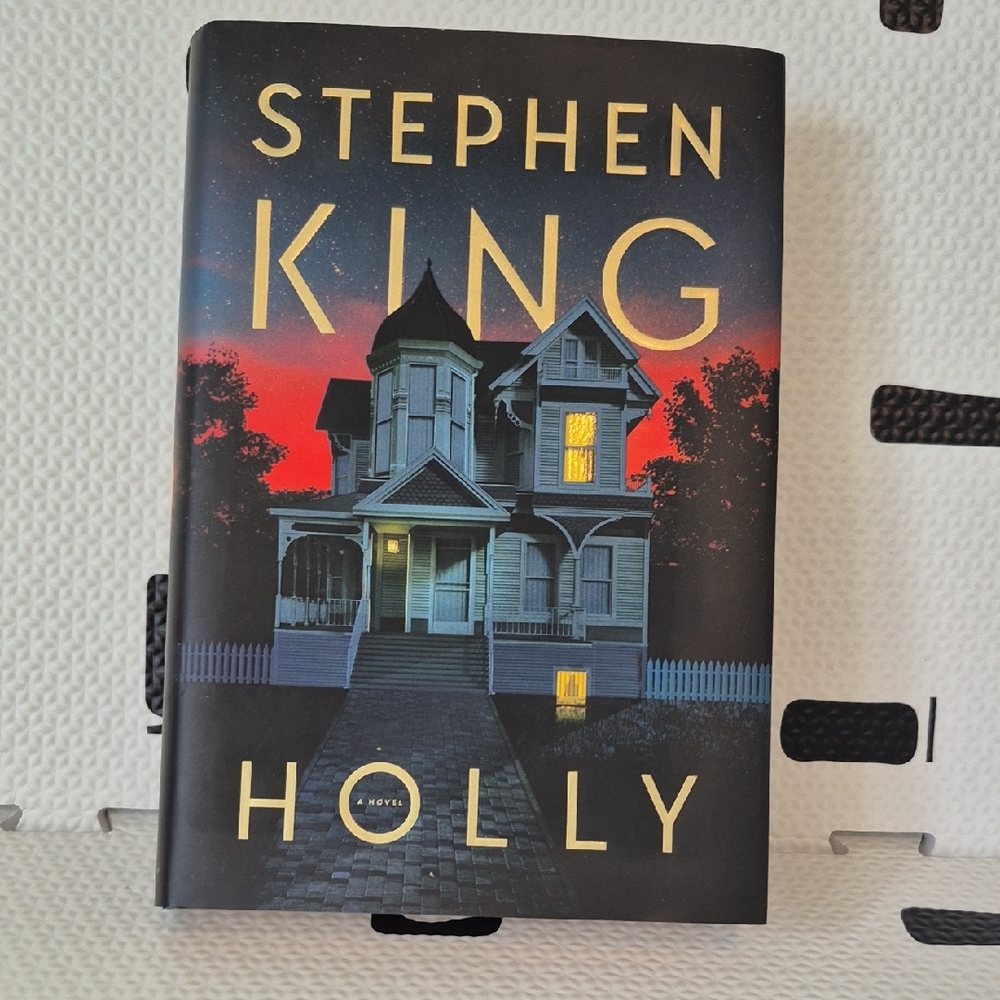 Stephen King 'Holly' Hardcover Book